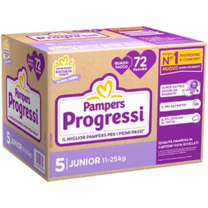 Подгузники Pampers Progress 5 Junior