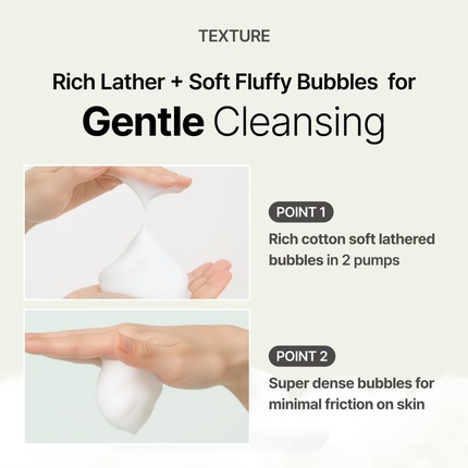Menokin Cotton Cloud Bubble Cleanser