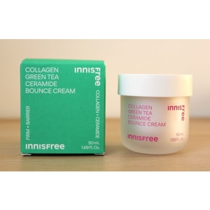 Innisfree Крем с коллагеном, зеленым чаем и керамидами