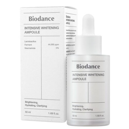 Интенсивная отбеливающая ампула для сияния кожи Biodance