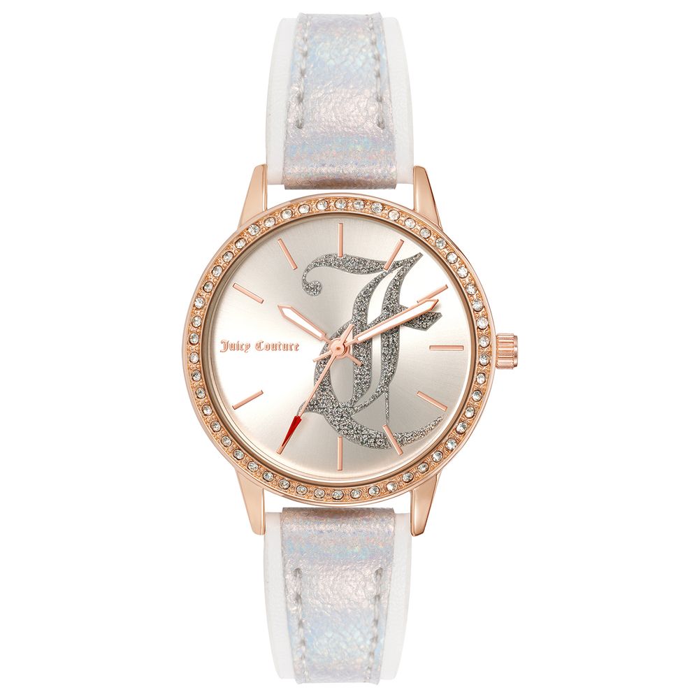 White Plastic Dress Watch Juicy Couture