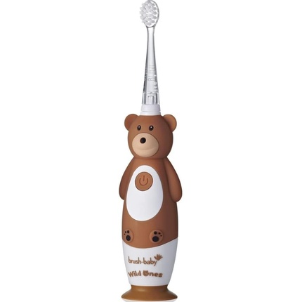 Brush-Baby Wildones Детская электрическая перезаряжаемая зубная щетка Медведь