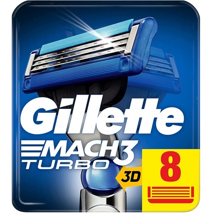 Лезвия для бритья Gillette Mach3 Turbo