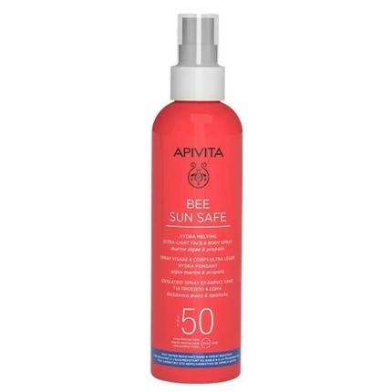 Apivita Apivita Bee Sun Safe Hydra Melting Ультралегкий спрей для лица и тела