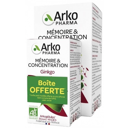 Arkocaps Гинкго Био Капсулы Arko Pharma