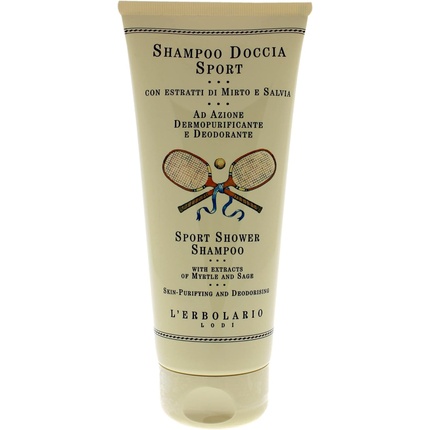 Гель для душа и шампунь L'Erbolario Sport
