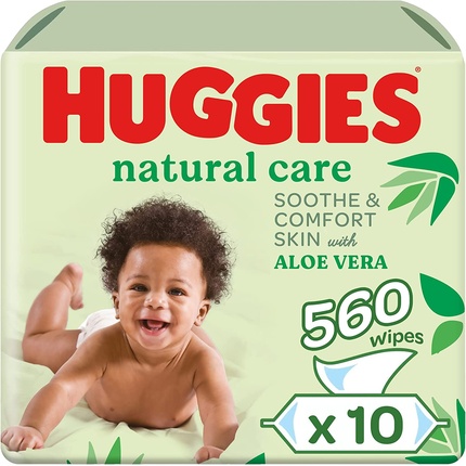 Влажные салфетки Huggies Natural Care для детей