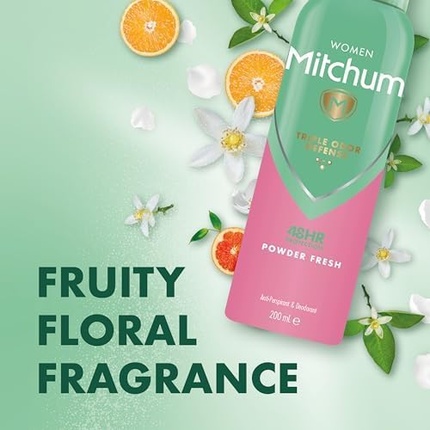 Дезодорант-спрей и антиперспирант Mitchum Powder Fresh