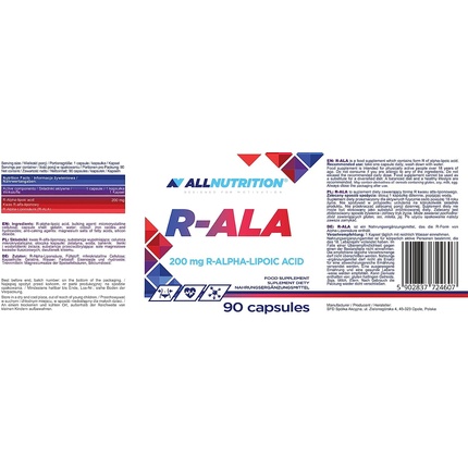 Allnutrition R-ALA Капсулы