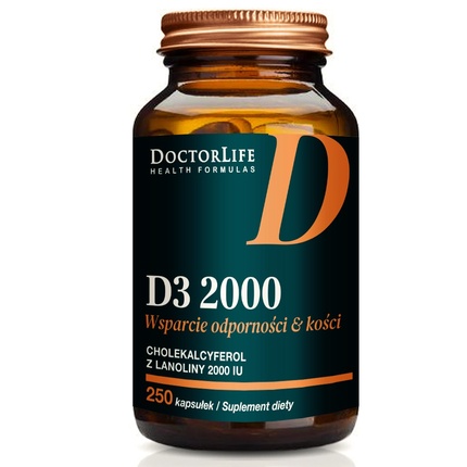 Биологически активная добавка Doctor Life Doctor Lifed3 2000 Холекальциферол