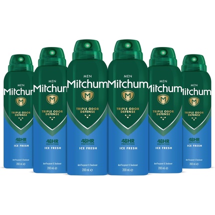 Дезодорант-спрей и антиперспирант Mitchum Ice Fresh