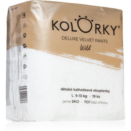 Kolorky Deluxe Velvet Pants Одноразовые подгузники-трусики