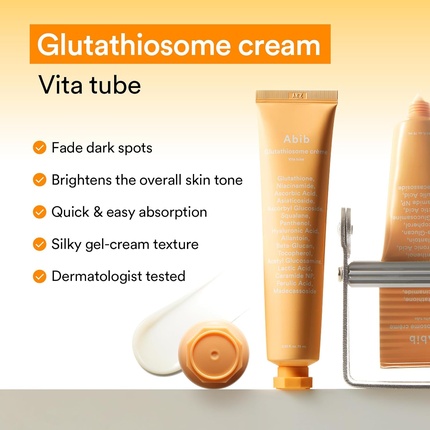 Крем-тюбик Gluthationosome Vita от Abib для лица
