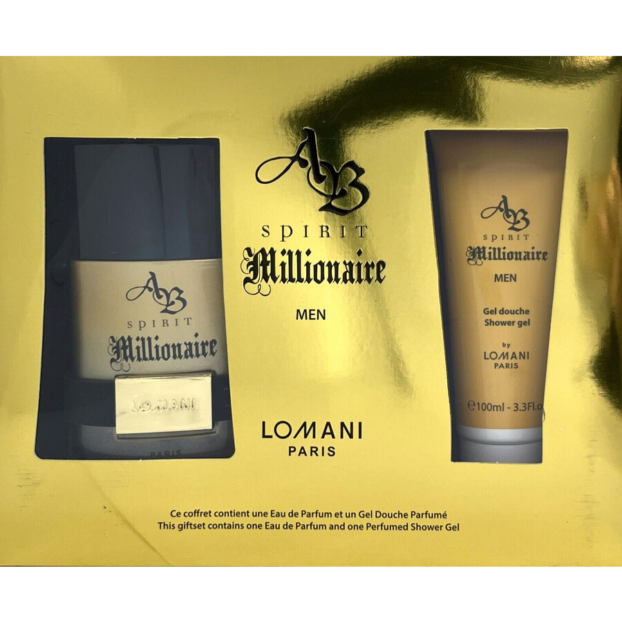 Подарочный набор парфюмерии Lomani AB Spirit Millionaire