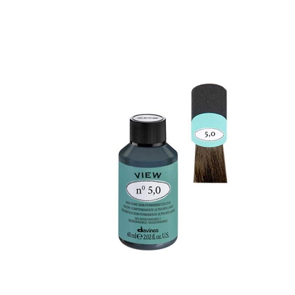 Стойкая полуперманентная краска Davines с высоким блеском
