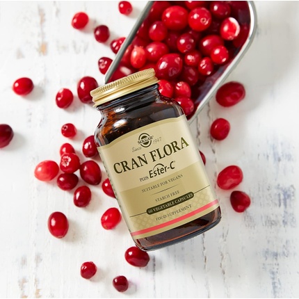 Solgar Cran Flora Вегетарианские капсулы