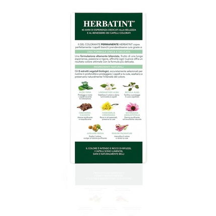 Стойкий гель-краска для волос Herbatint