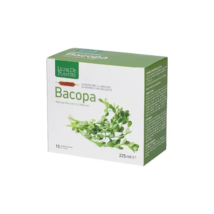 Bacopa Bio 15 питьевых ампул Natural Vibes