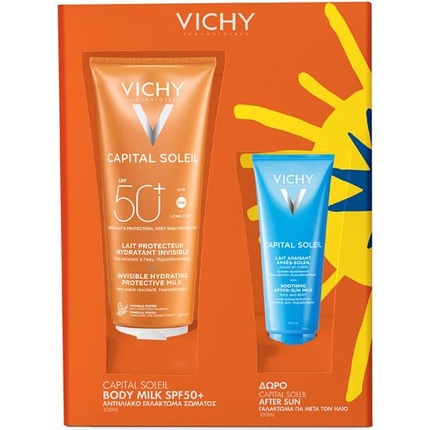 Vichy Защитное молочко SPF50+ и набор после загара