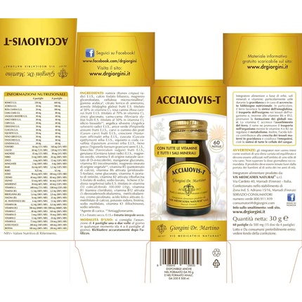 Dr Giorgini Acciaiovist Таблетки