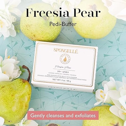 Педикюрная губка Spongellé Freesia Pear