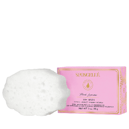 Spongelle Pedi Buffer Пилинг-скраб и очищающее средство для ног с французской лавандой