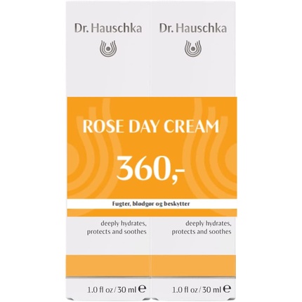 Dr. Hauschka Дневной крем с розой, набор из 2 шт.