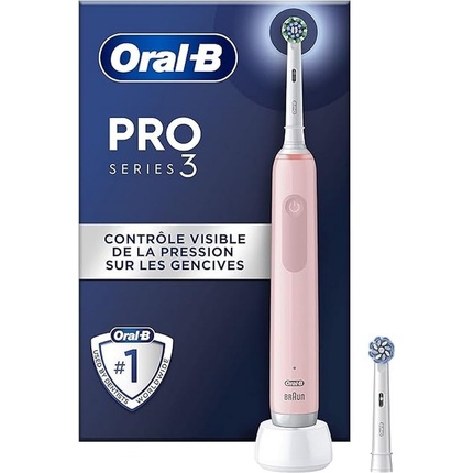 Электрическая зубная щетка Oral-B Pro Series 3 Розовая