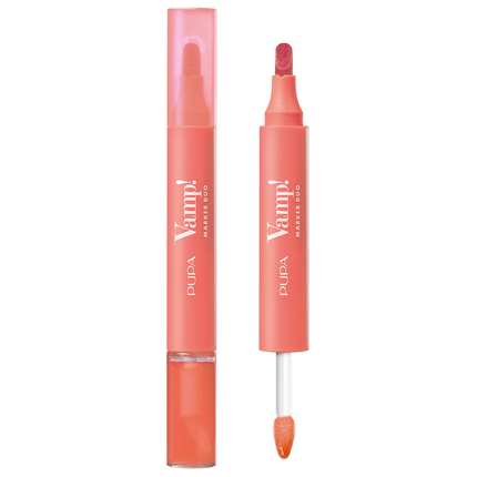 Тинт-масло для губ Pupa Milano Vamp Marker Duo N08