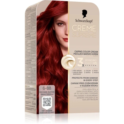 Permanent Hair Dye Schwarzkopf Creme Supreme