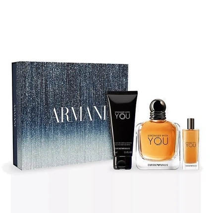Emporio Armani Stronger With You Туалетная вода, подарочный набор из 3 предметов