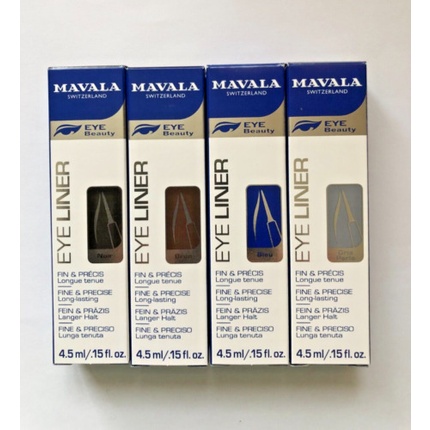 Жидкая подводка для глаз с кисточкой Mavala