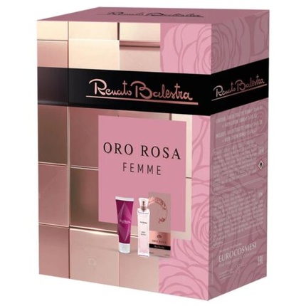 Набор Renato Balestra Rose Gold: Парфюмерная вода и лосьон для тела
