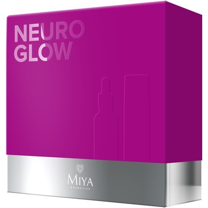 Miya Neuro Glow Восстанавливающий крем 50 мл и Укрепляющая сыворотка 30 мл Подарочный набор