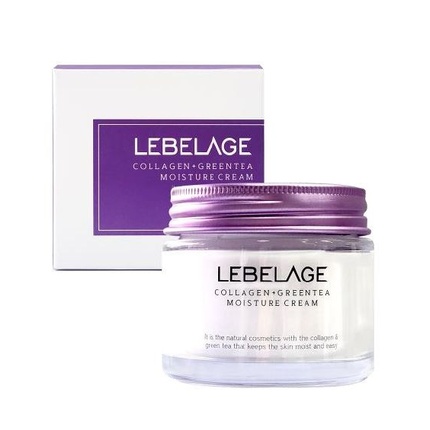 Крем для лица Lebelage Collagen Green Tea