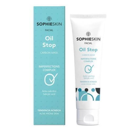SophieSkin Oil Stop Carbon Mask - Маска для лица с углем против несовершенств