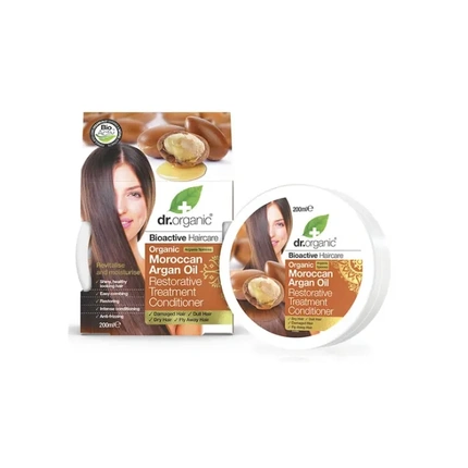 Кондиционер Dr Organic Moroccan Argan Oil Hair Treatment
