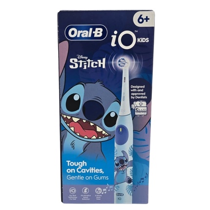 Электрическая зубная щетка Oral-B Io Kids Disney Stitch с таймером и музыкой