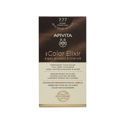 Краска для волос Apivita My Color Elixir N777 Blond Intense Beige