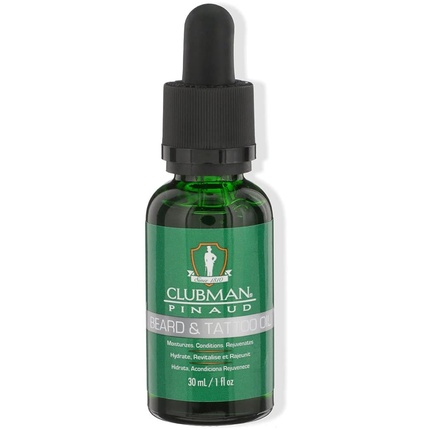 Beard and Tattoo Oil Clubman Pinaud