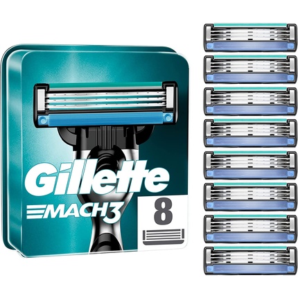 Лезвия Gillette Mach3 - упаковка 8 шт.