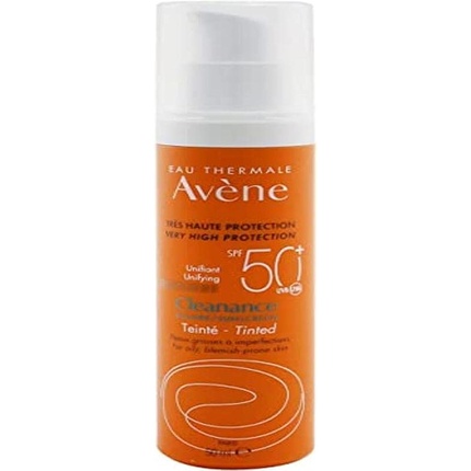 Avene Солнцезащитное средство Cleanance с тонирующим эффектом SPF 50+