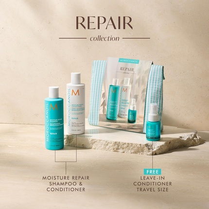 Набор для ухода за волосами Moroccanoil Moisture Repair