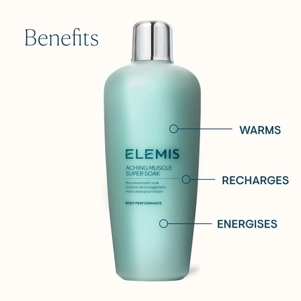 Elemis Aching Muscle Super Soak Расслабляющая соль для ванн