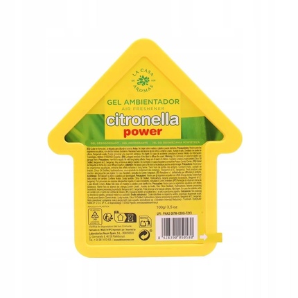 Air Freshener La Casa De Los Aromas Citronella Power Gel