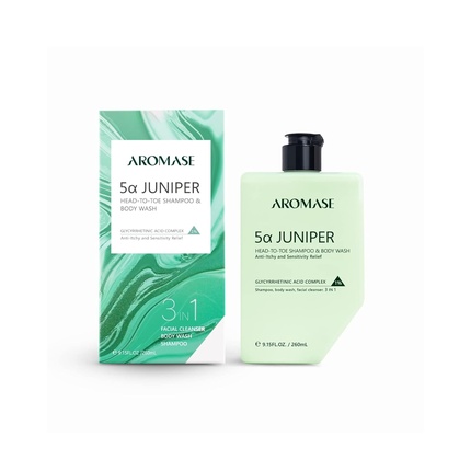Шампунь и гель для душа "все в одном" Aromase Juniper