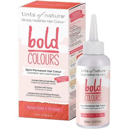 Стойкая краска для волос Tints Of Nature Bold Colour Rose Gold