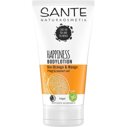 Крем для тела Sante Naturkosmetik Happiness Апельсин и Манго