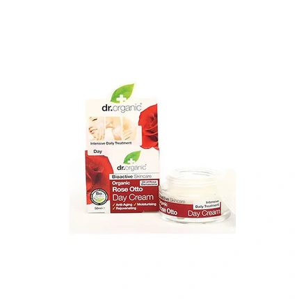 Dr Organic Крем с розой Дамасцена