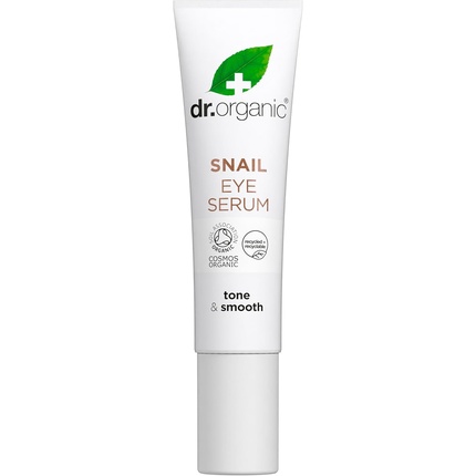 Сыворотка для глаз с гелем улитки Dr Organic